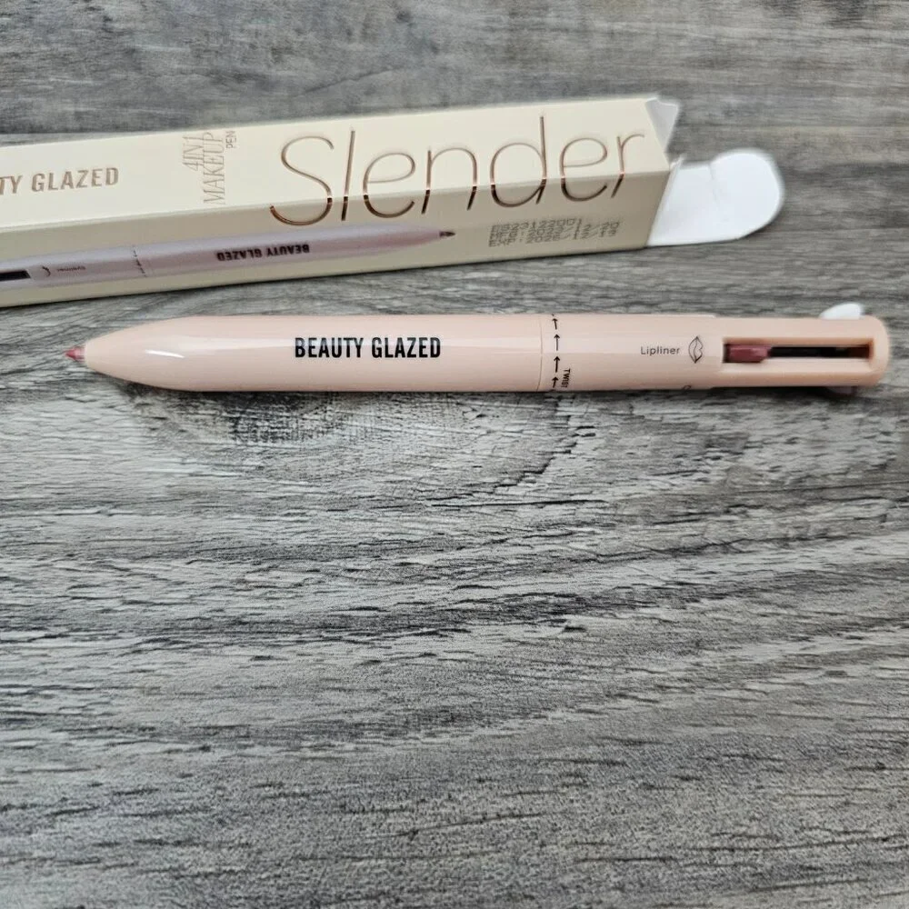 4-in-1 Multi-Functional Eyeliner Brow Lipliner Highlight Makeup Pen